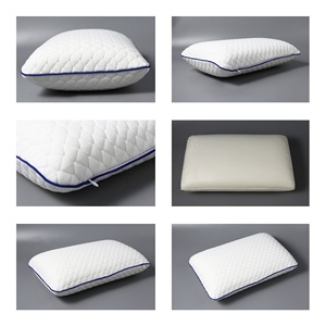 Подушка из пены с эффектом памяти - Эргономичная ортопедическая подушка для поддержки шеи, цельная прямоугольная подушка для кровати с цельным наполнителем из пены с эффектом памяти - Product Image 4