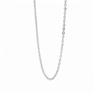 Collar de Cadena Fina Minimalista en Platino Pt950 Blanco para Hombre y Mujer, Joyería Atemporal de Platino Sólido de 8.4g, Regalo para Uso Diario - Product Image 6