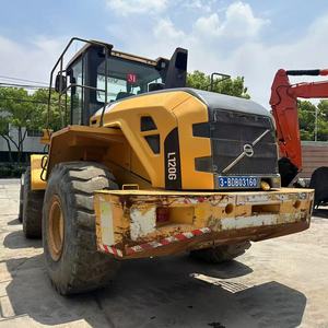 Cargadora Frontal Usada de Segunda Mano Volvo L120 120G, Cargadora de Ruedas Original de Suecia con Pocas Horas de Trabajo para Movimiento de Tierras en Construcción - Product Image 4