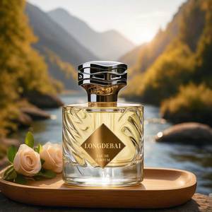 Frasco de Perfume Vacío de Vidrio Transparente con Pulverizador y Tapa Superior, 30ml 50ml 100ml, Personalizado OEM, de Lujo, para Fragancias - Product Image 1