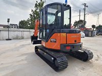 Excavatrice Hitachi ZX50U d'occasion de 5 tonnes, mini-excavatrice Hitachi ZX50U d'occasion