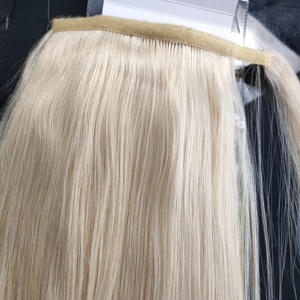 Jasminebeauty - Extensiones de Cabello Humano Virgen 100% Natural, Cola de Caballo con Clip, Doble Trama, con Cordón Ajustable - Product Image 1