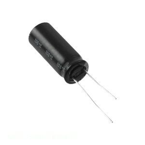 ตัวแทนจำหน่ายอย่างเป็นทางการ ตัวเก็บประจุแบบ Through Hole CAP ALUM 390UF 20% 50V RADIAL TH รุ่น 390 uF 50ZLJ390MT810X25 - Product Image 1