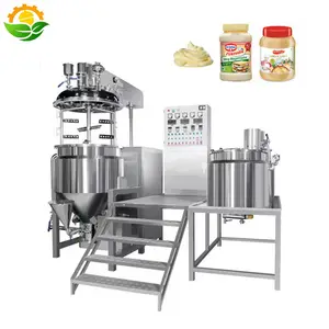 Steam Heating Competitive Price Food Mayonnaise Mixeur Industriel Emulsifying Salt For Cheese Mixer