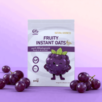 Real Fruit-Free Pieces Inside Instant Oatmeal Breakfast Snacks 500g Bag Low-Sodium & Low-Fat