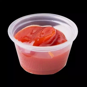 1oz 2oz 3oz 4oz 5.5oz bicchieri di salsa di plastica trasparente sigillabili <span class=keywords><strong>in</strong></span> <span class=keywords><strong>polipropilene</strong></span> monouso - Product Image 2