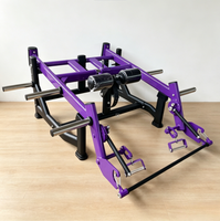 Machine d'entraînement multifonctionnelle pour soulevé de terre destinée aux salles de sport commerciales - Équipement de force axé sur la sécurité pour les squats, les exercices des bras et du dos