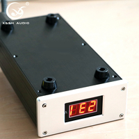 Distributeur d'alimentation secteur américain avec affichage numérique LED prises DUPLEX boîte en métal 110V 250V 20A 20amp entrée IEC prise électrique