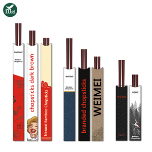 Wholesale Reusable Bamboo <strong>Chopsticks</strong> with <strong>Custom</strong> Laser Engraved <strong>Logo</strong> for Restaurants and Hotels - Eco-Friendly &amp; Dishwasher Safe - Product Image 1