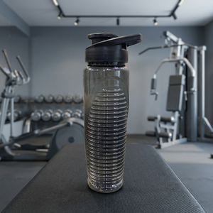 Botella de Agua Moderna de Plástico con Tapa Antiderrames, Reutilizable, de 1 Pieza, para Viaje, 700 ml, M/S LIMITLESS HUNCH LH-02 - Product Image 2