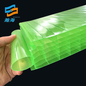 Feuille de <span class=keywords><strong>polycarbonate</strong></span> creuse de conception de prise de carte de PC de sept murs épaisseur de 20mm-50mm <span class=keywords><strong>cloison</strong></span> applicable extérieure de style industriel - Product Image 4