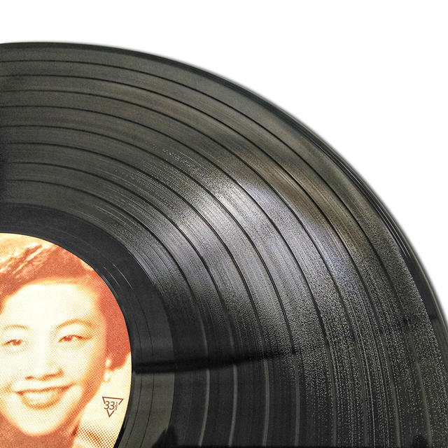 Portable Vintage Vinyl Record Storage and Carrying Case Can Hold 30 Vinyl Records