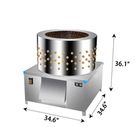 Machine d'épilation de plumes de poulet/Machine d'épilation de plumes de volaille de poulet commerciale