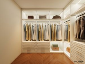 Organiseur de garde-robe à <span class=keywords><strong>prix</strong></span> d'usine, garde-robe haut de gamme, garde-robe ouverte, garde-robe éco-finie, composants de rangement modulaires, disposition - Product Image 3