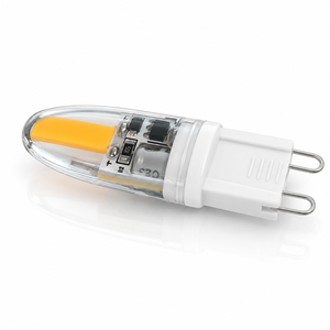 G9 LED <b>Bulb</b> 1.8W 150-200lm 110lm/W High Efficacy COB 3500K Warm White 360° Candle Lamp AC120V/230V OEM Factory - Product Image 2