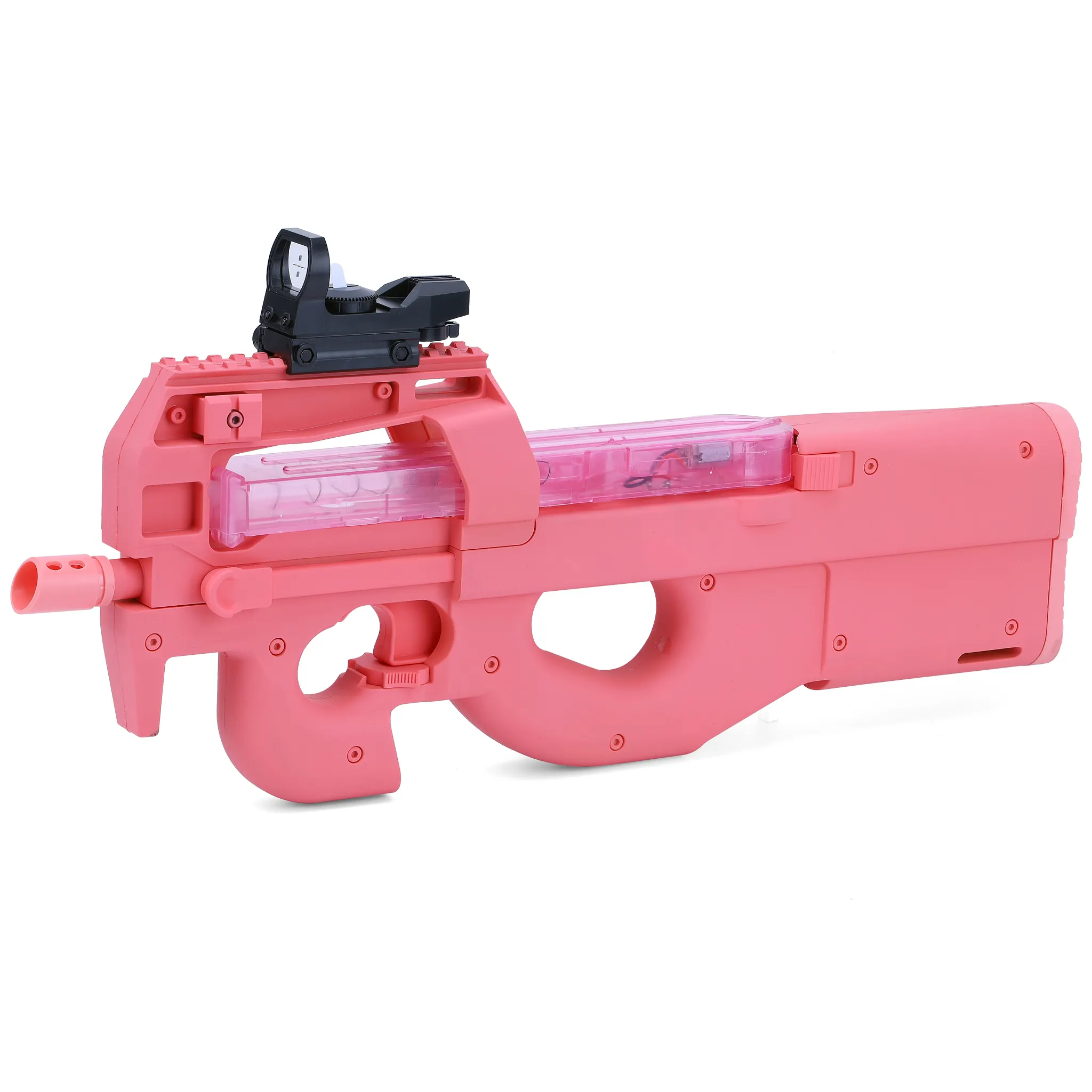 Zhorya Australia like teenager power gel blaster blast toy P90 V3 pink pistolas de nylon gel splat ball blaster gun toy