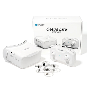 Kit BETAFPV <span class=keywords><strong>Cetus</strong></span> <span class=keywords><strong>Lite</strong></span>, Quadcopter RC con Gafas, Drones Pequeños Inteligentes para Carreras en Interiores - Product Image 1