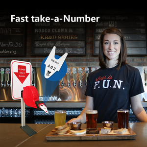 Hệ thống xếp hàng của khách hàng hệ thống xếp hàng không dây hệ thống quản lý hàng đợi đơn giản + 3 nút gọi và Bộ phân phối vé giấy - Product Image 6