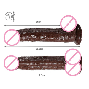 GF prezzo di fabbrica 360 gradi altalena Gel di silice liquido vibratore Dildo pelle realistica di grandi dimensioni per donna - Product Image 1