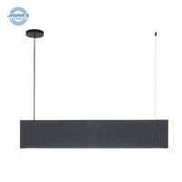 Panneau acoustique décoratif insonorisant à prix fabricant, nouvelle arrivée, lampe de plafond LED pour bureau et éclairage intérieur résidentiel