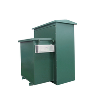 400KVA 630KVA 10/0.4 KV Extérieure Compacte En Métal-plaqué Distribution Transformateur/Mobile Électrique Boîte Sous-Station