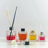 Bouteilles de diffuseur d'arôme en verre vide de luxe 50 ml 200ml Unique Loris Parfum Reed Diffuseur Emballage avec boîte