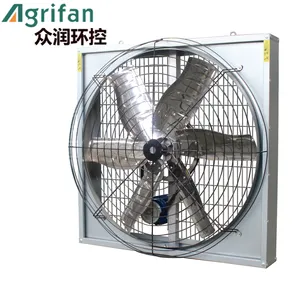 Ventilateur de bétail 220-440v, à pulvérisation d'eau, montage pour fenêtre, pour réservoir, pour grange