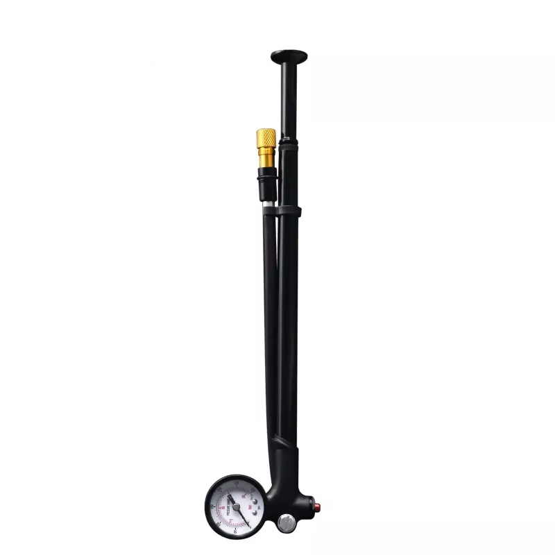 Pompa Aria Per Forcella Bici 300 Psi – Manometro, Tubo Flessibile 360°, Valvole Schrader/Presta