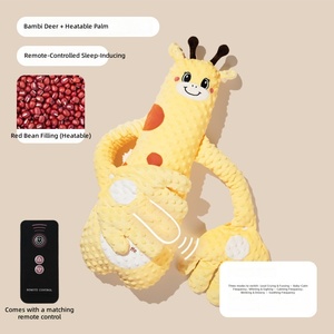 Almohada de seguridad para bebés, almohada de palma relajante con relleno de algodón PP, antiespantos, para acariciar y abrazar, almohada de protección contra caídas para bebés - Product Image 1