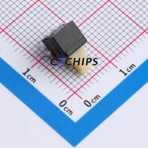 XKB5858-Z-E Push Button Switch Through hole Component (THT) Switch Self-Locking Square Button Right Angle Insert 100mA - Product Image 2