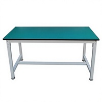 Banc de travail antistatique pour usine, atelier, console d'emballage, laboratoire, ligne d'assemblage, banc de maintenance, facile à utiliser, garantie 4 ans