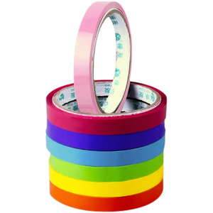 Boules collantes colorées avec ruban adhésif, longueur 30M, épaisseur 0.5mm, pour décompression, ensemble de jouets DIY, taille 23CM, matériau Tpe - Product Image 4