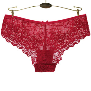 Mutandine Sexy in Pizzo da Donna a Vita Bassa, <span class=keywords><strong>Slip</strong></span> Traforati Trasparenti con Ricamo Floreale, Perizoma <span class=keywords><strong>Senza</strong></span> Cuciture, Intimo Intimo - Product Image 6