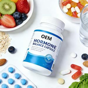 Cápsulas de Equilibrio Hormonal para Mujeres Adultas OEM/ODM, Mioinositol, Vitamina D3, Apoyo para la Fertilidad y el Sistema Inmunitario, Salud Intestinal, Belleza - Product Image 2