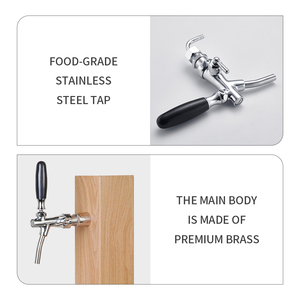 Nuovo in acciaio inox One Tap <span class=keywords><strong>birra</strong></span> <span class=keywords><strong>birra</strong></span> alla spina macchina per <span class=keywords><strong>la</strong></span> <span class=keywords><strong>birra</strong></span> Kegerator colonna singolo rubinetto distributore di bevande per <span class=keywords><strong>la</strong></span> vendita - Product Image 3