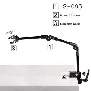 Soporte Universal para Fotografía Veteli con Cabezal Giratorio de 360 Grados y Ajuste Multiángulo para Transmisión en Vivo con Teléfono Móvil - Product Image 6