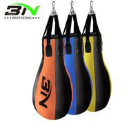 Sac de frappe lourd BN avec chaînes pour l'entraînement de boxe, MMA, Muay Thai, crochet de suspension au plafond, sac de sable