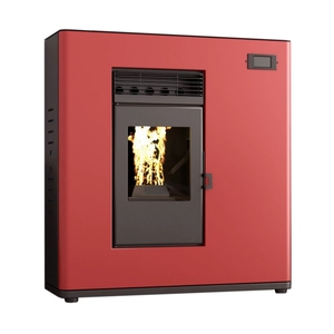 Poêle à granulés de <span class=keywords><strong>bois</strong></span> à biomasse autoportant 12kw avec télécommande - Product Image 1