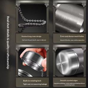 Wholesale <b>Tea</b> Strainer Stainless Steel <b>Infuser</b> Leaves Spice Seasoning Ball Teapot Fine Mesh Coffee Filter Teaware - Product Image 3