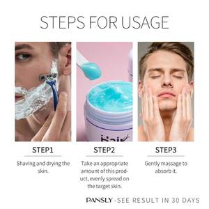 Pansly OEM Organic Natural Lavender <strong>Hair</strong> <strong>Removal</strong> Cream Body Lotion Smooth Repair Painless Skin Care for Face <strong>Stop</strong> <strong>Hair</strong> Growth - Product Image 6