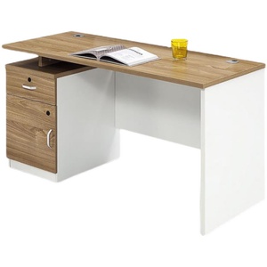 Escritorio de oficina ejecutivo moderno hecho de madera para el personal, estación de trabajo, muebles, casas, mesa de ordenador, escritorio de oficina básico - Product Image 5