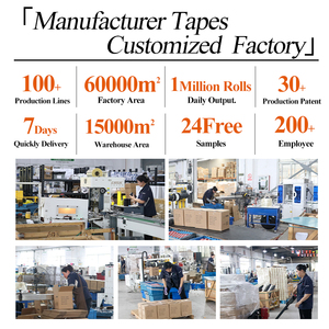 Tiếng ồn thấp đóng gói con dấu <span class=keywords><strong>Bopp</strong></span> carton in logo không ồn ào im lặng dính tùy chỉnh OPP bao bì rõ ràng Băng nhà máy trong suốt - Product Image 2