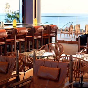 Factory DirectDining Silla y mesa Hotel Restaurante Muebles para Six Senses Jungle <span class=keywords><strong>Café</strong></span> - Product Image 1