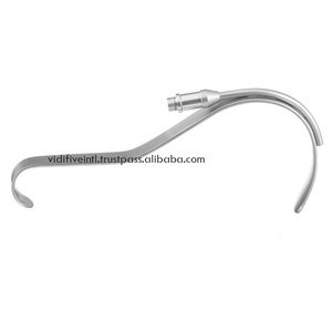 Retractor de Fibra Óptica Padgett-Deaver Manual, Acero Inoxidable Alemán, Ligero, Instrumentos de Cirugía Plástica - Product Image 1