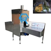Machine professionnelle à grande vitesse pour éplucher, diviser et couper les bananes plantains, grande machine à éplucher le taro
