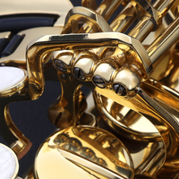 Various Good Quality Silver Gold Music Instrument Professional BB Parte Tenor Saxophone