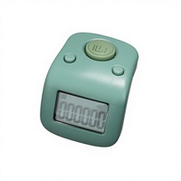 Mini Compteur de Prières Électronique Numérique LCD Rechargeable Multicolore à 6 Canaux et 6 Chiffres