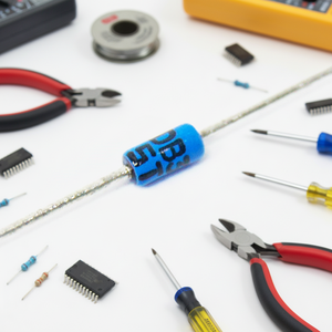 Résistances à film métallique originales 1/4W, <span class=keywords><strong>code</strong></span> couleur, 100 Ohm, 100k, 10k, 5k, 1k, composants de carte de circuit imprimé, plusieurs modèles disponibles - Product Image 1