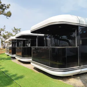 Space Capsule House With Kitchen Capsule House Modern Mobile Capsule House