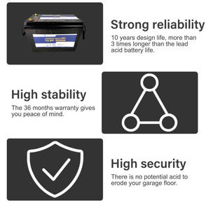 Baterai Lithium Ion 5000 Siklus BMS Baterai Litium Besi Fosfat 12V 200Ah Bawaan Gratis Baterai Lifepo4 - Product Image 5